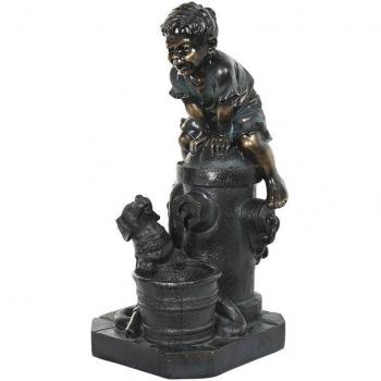 Fountain da giardino DKD Home Decor 88,5 x 47 x 47 cm Resina