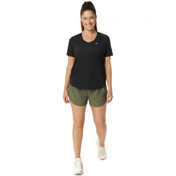 Short Feminino Asics Verde 3.5In