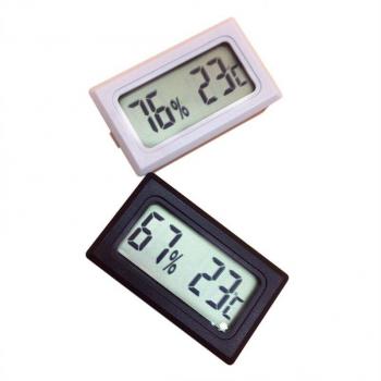 Compact Digital Thermometer and Hygrometer for Aquatic Pets