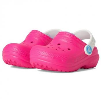 Rosa Crush Crocs Zoccoli Classic Lined EU 19‑20