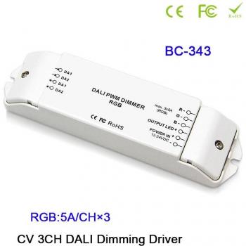 RGB/RGBW DALI Dimmer Controller for LED Strip Lights, 1CH/3CH/4CH, DC12-24V