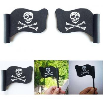 BOLA DE ANTENA JOLLY PIRATE NEGRO