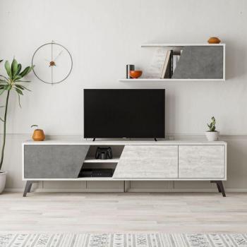 Mueble TV Elegante Fiona Blanco Vintage