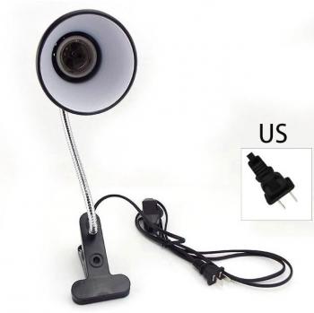 Lampe à pince avec chauffage UVB + UV pour reptiles, 110V, E27