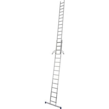 Stabilo Alu Escalier glissant 2 composants 2×18 barres, traverses croisées Trigon