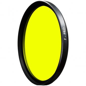 B+W 40382 F‑Pro 022: Gelb/Schwarz‑Filter, Ø 46 mm