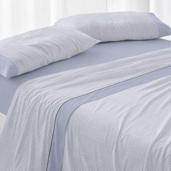 Sábanas de Franela 100% Algodón Diseño 546 para Cama de 150 cm
