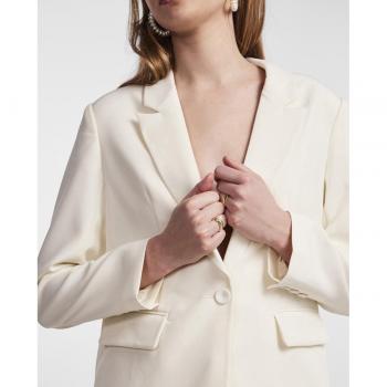 YAS Blazer 26028353 Weiß Regular Fit XL Damen