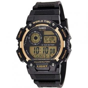 Montre Casio homme avec bracelet en plastique AE-1400WH-9AVEF