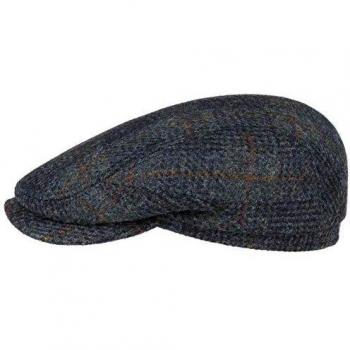 Schiebermütze Harris Tweed Check – Wintercap 59 cm