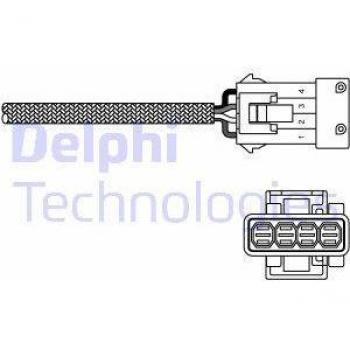 Delphi Lambda-Sensor O2 Abgasprobe ES20255-12B1