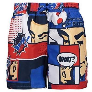 CMP Jungen-Badeshort 39R9194‑53ZC in Navy‑Jade‑Capri – 152 cm –