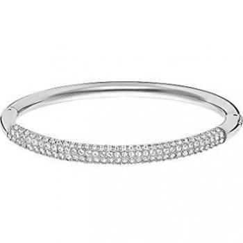 Swarovski Bracciale Rigido Dextera Bianco Acciaio Inossidabile – Size S