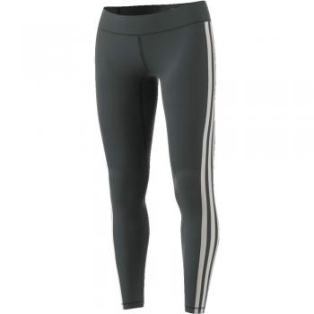 Adidas Damen Trainingshose „Believe This“ Regular Rise 3‑Streifen grau