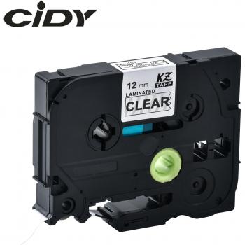 CIDY Tz-131 Black on Clear Tape Cassette
