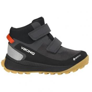 Viking Unisex Halbschuhe für Kinder Expower Mid GTX 2V (28) Schwarz