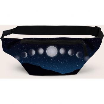 Deanfun Quer Körper Tasche mit Monddesign