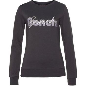 Bench. Damen Sweatshirt mit Logostickerei, Loungewear
