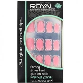 Royal 24 Artificial Nails in Petal Pink
