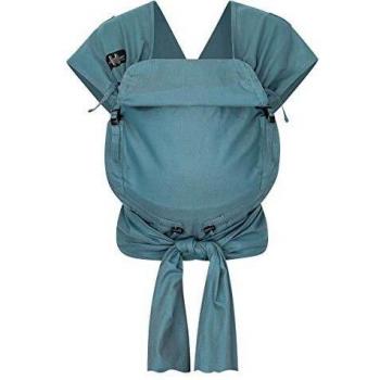 Hopp‑Träger Hoppediz Buckle I – Baby‑Bauchtrage, Rückentrage, Ibiza‑Look bis 160 cm