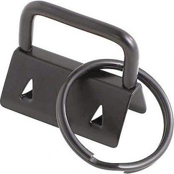 Llavero de 26mm, anillo dividido para pulsera, clip de algodón, 10 piezas