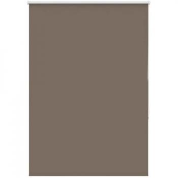 Rollo Verdunkelnd Braun 100 auf 130 cm Stoffbreite 95,7 cm