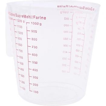 Vaso de Plástico Graduado 1200ml