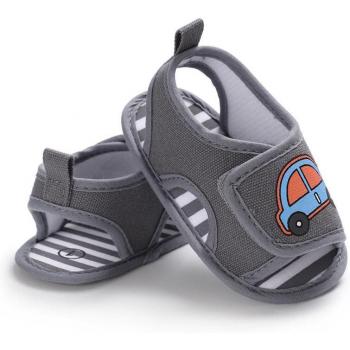 Newborn Toddler Soft Sole Sandals with Cartoon Car Design