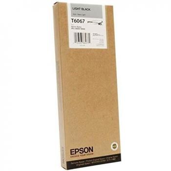 Epson T6067 Light Black Ink Cartridge for Stylus Pro 4800/4880 (220ML)