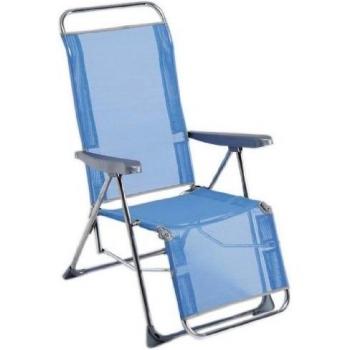 Tumbona Jard Alco Alum/fibrel Az Ver Relax 480alf-0030