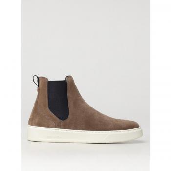 Stivaletto Chelsea in Camoscio Beige Woolrich Uomo Taglia 42