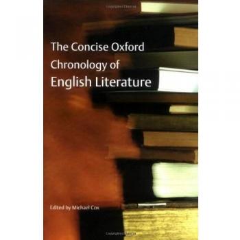 Concise Oxford Chronology of English Literature