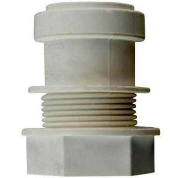 Polypipe 40Mm Grey Tank Connector