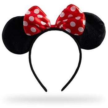 Serre-tête à pois Minnie avec oreilles de souris