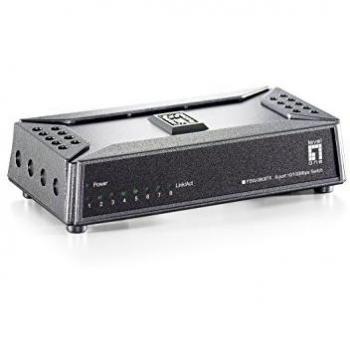 Switch Fast Ethernet de 8 puertos LevelOne FSW-0808TX