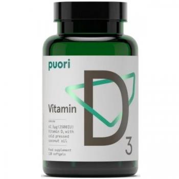 Puori D3 62,5 µg 120 kapslar