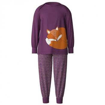 CALIDA Toddlers Sleep Kinder Bündchen-Pyjama, Violett, Größe 104