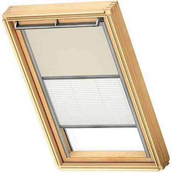 VELUX Manuelles Verdunkelungsrollo Uni Beige 78x98 cm