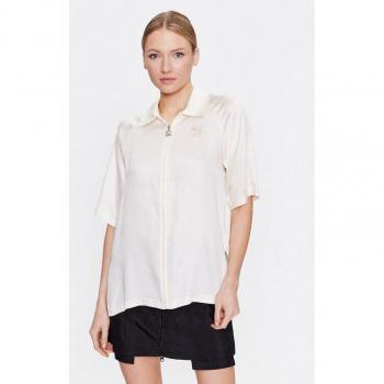 T7 538283: Puma Bluse in Écru, locker sitzend