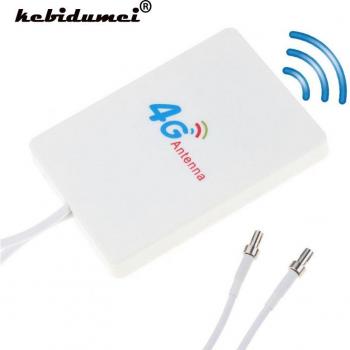 Antena Pannel 28dBi Kebidumei para Conectores TS9/SMA-M/CRC9
