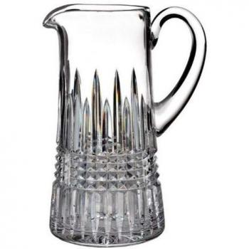 Waterford Crystal Diamond-Edged Lismore Pitcher