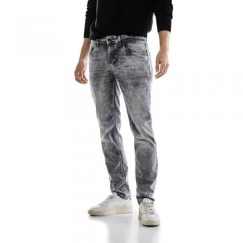 STREET ONE MEN Jeans Middle Waist grau