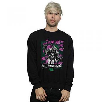 DC Comics Men's Justice League Joker Sweatshirt