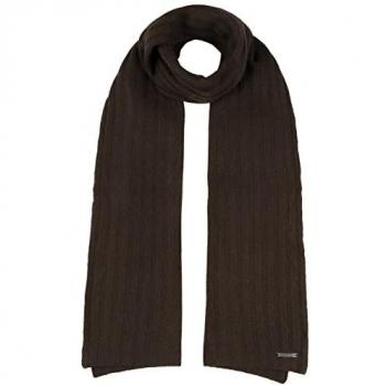 Sergnano Dark Brown Cashmere Scarf