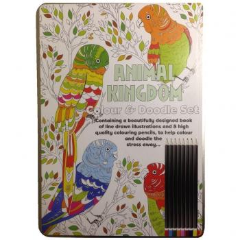 Adult Art Therapy Book – Robert Frederick Tin Set