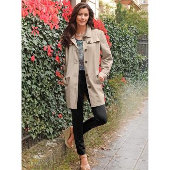 Manteau Helline court en teinte sable