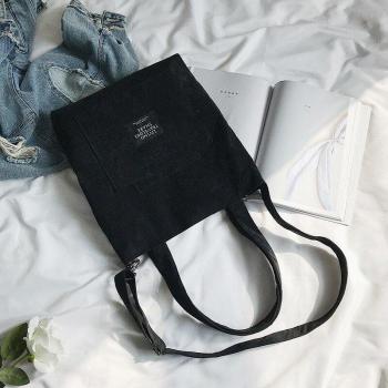 Casual Women’s Corduroy Shopping Bag