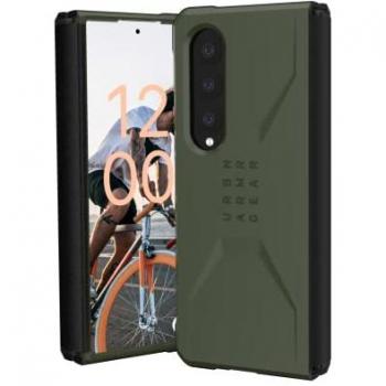 Coque extérieure verte à la mode UAG Civilian, résistance maximale, pour Samsung Galaxy Z Fold 4