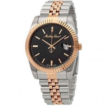 Mathey-Tissot Mathy III Duo Couleurs Acier Noir Quartz H810RN Homme
