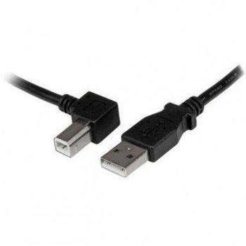 Câble USB 2.0 M/M Type A vers Type B Coudé à Gauche